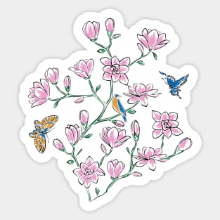 Magnolia Sticker